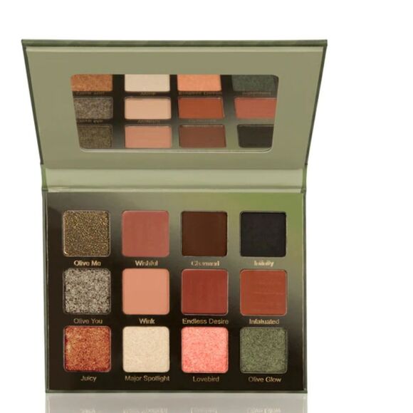 Violet Voss Other - Violet Voss Olive You Forever eye shadow palette 12 shades shimmer+matte